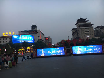 Chine Bits visuels de publicité menés extérieurs d'accès principal 50KG du mur P10 14 d'écrans fournisseur
