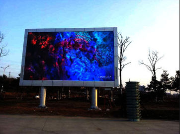Chine L&#039;écran de visualisation mené par publicité extérieure de panneau d&#039;affichage d&#039;IP65 P6, RVB a mené le mur visuel usine