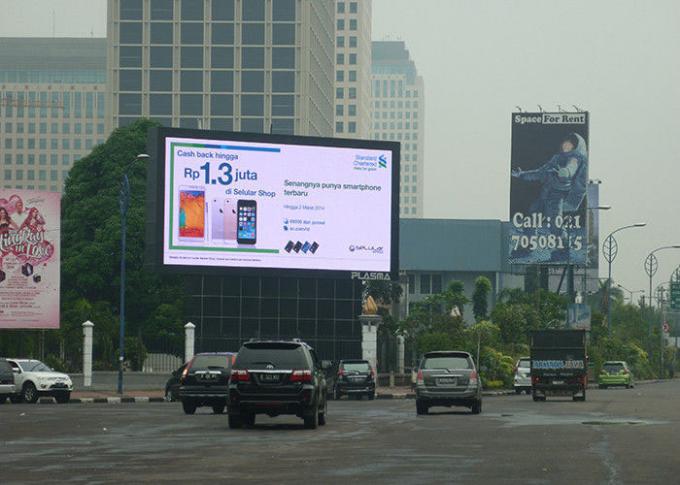 Mur IP65 d'affichage de la publicité de panneau d'affichage mené par lancement à télécommande de pixel de 8 millimètres