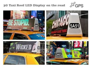 Chine L'écran mené par taxi à télécommande, la publicité de dessus de taxi d'intense luminosité a mené le mur visuel fournisseur